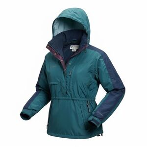 Vintage Columbia Sportswear 1990s Hooded Ski Anorak Wind-breaker